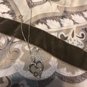 Pandora heart shaped necklace